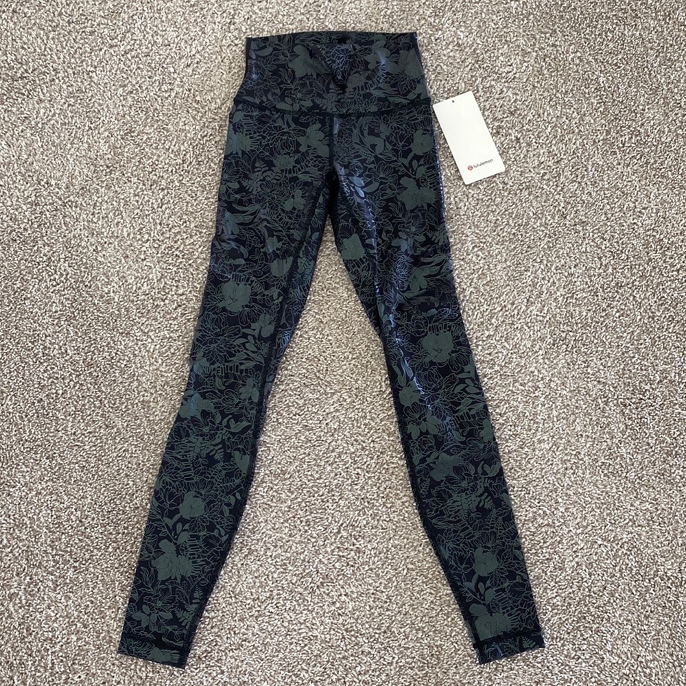 Lululemon Wunder Under HR Tight 28” Shine